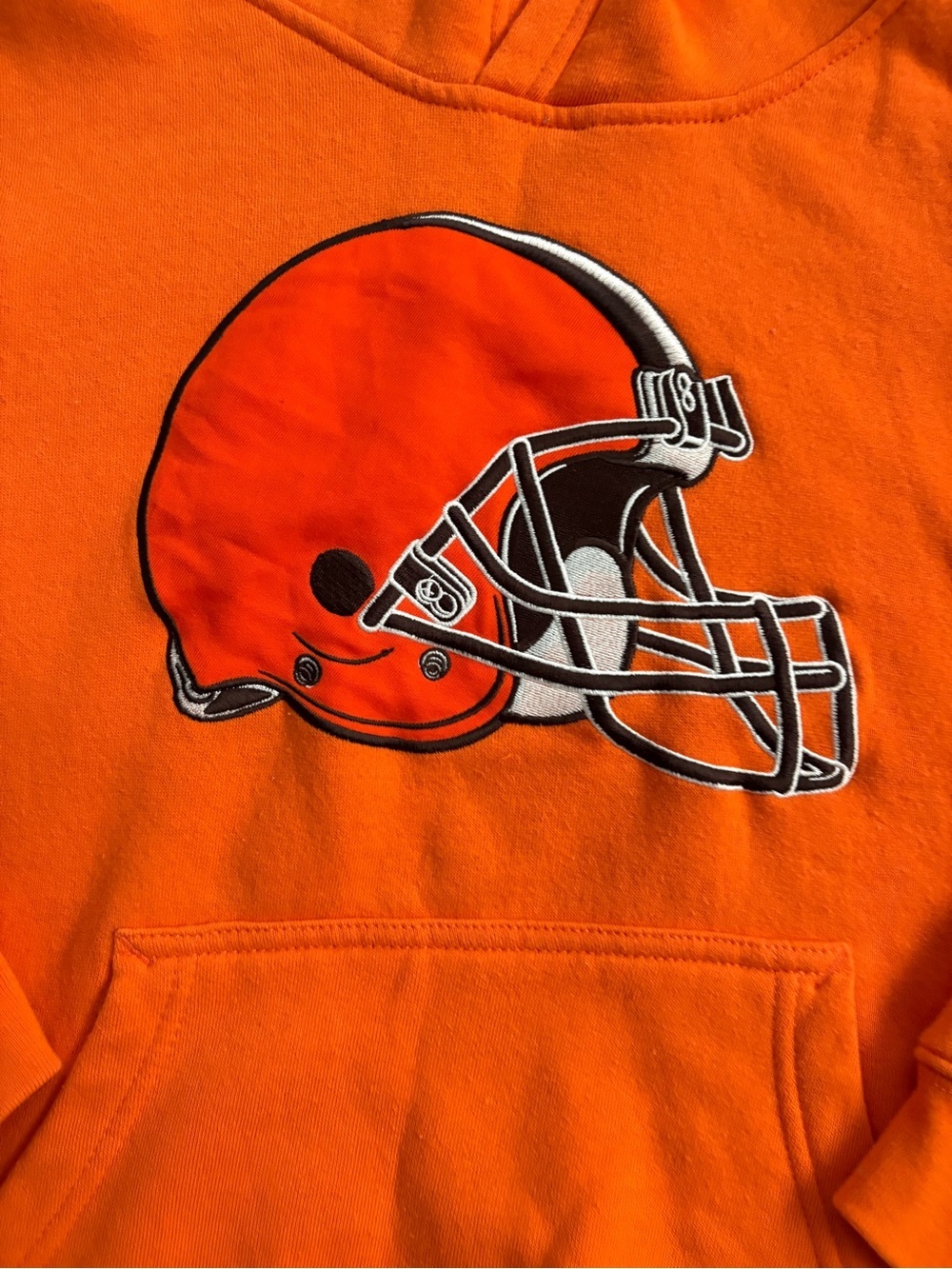 Clevekand browns Kids Orange Hoodie and jersey - Picture 4 of 10